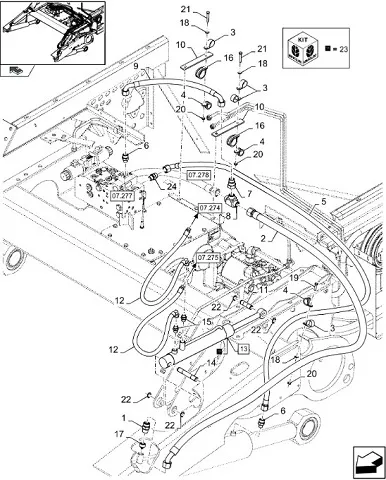 87593496 - гидроцилиндр